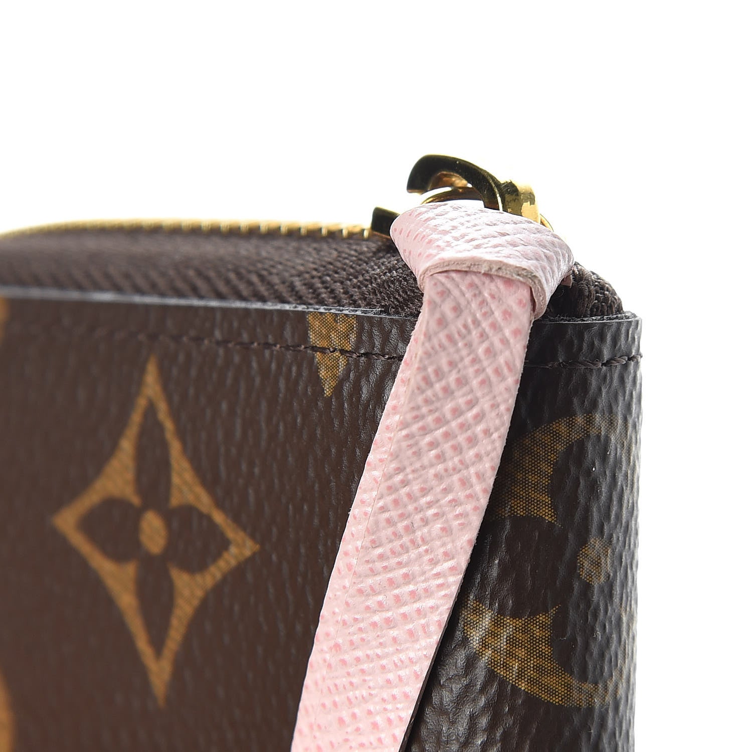Louis Vuitton Monogram Clemence Wallet Rose Ballerine 9 of 10