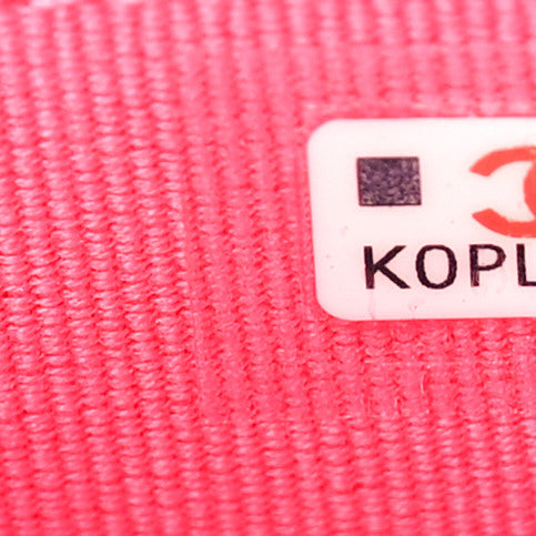 Chanel Caviar Quilted Zip Coin Purse Pink 7 of 9