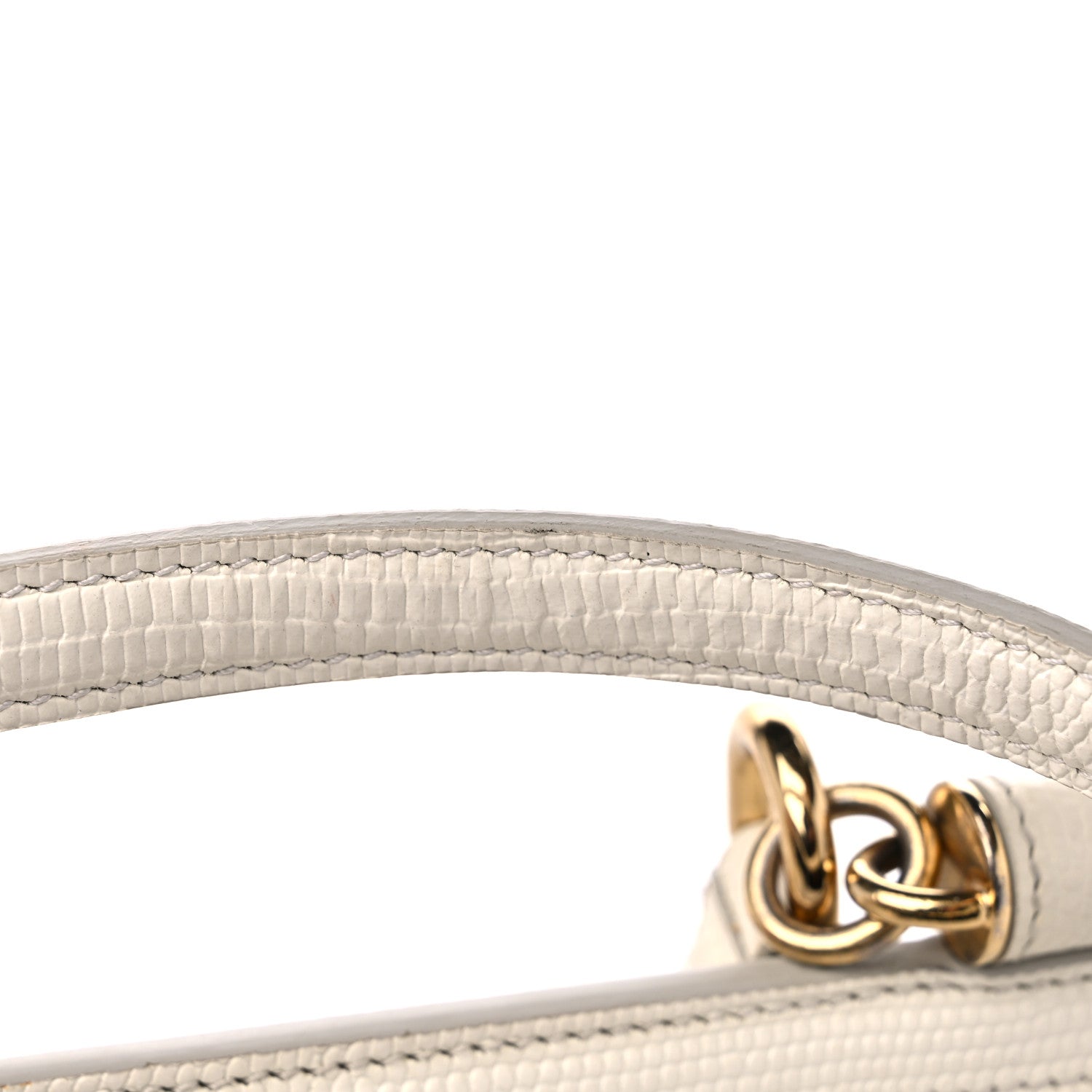 Dolce & Gabbana Stampa Iguana Crystal Medium Miss Sicily Satchel White 18 of 22