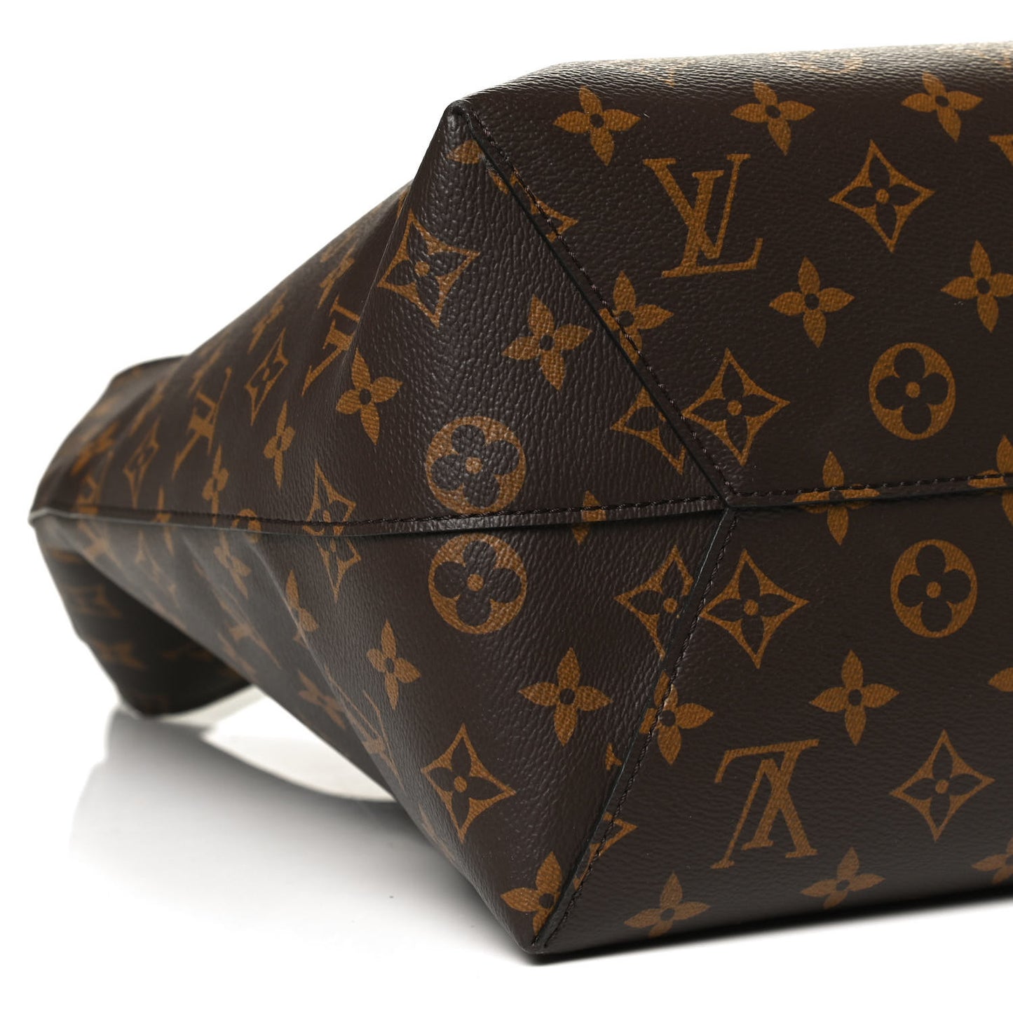 Monogram Flower Hobo Black