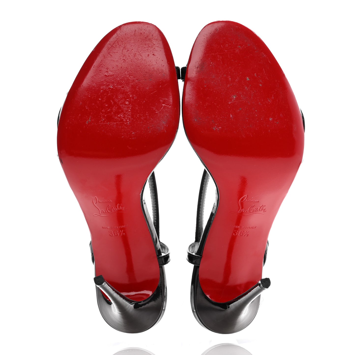 Patent Psychic Rosalie 100 Sandals 36.5 Black