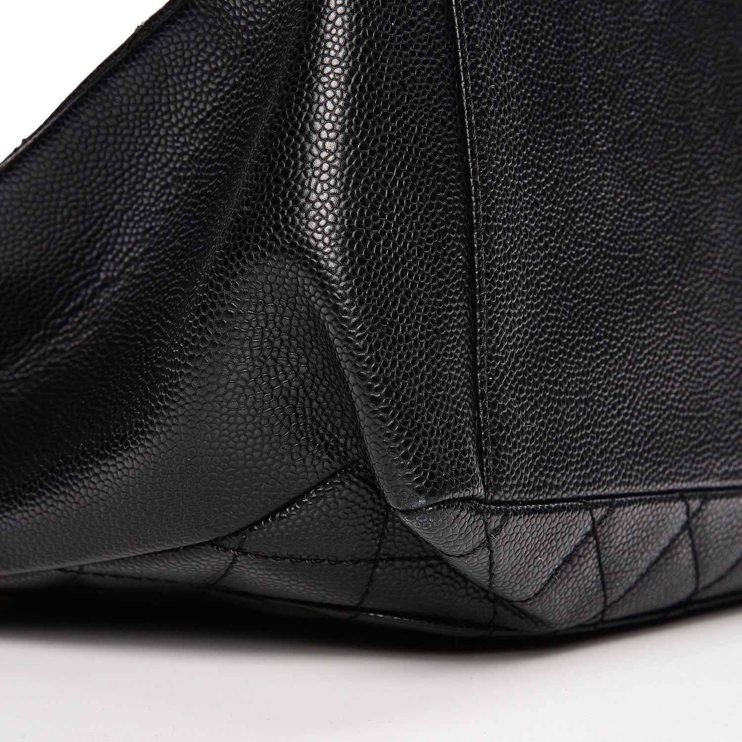Chanel Caviar Quilted Grand Shopping Tote GST Black 9 of 9