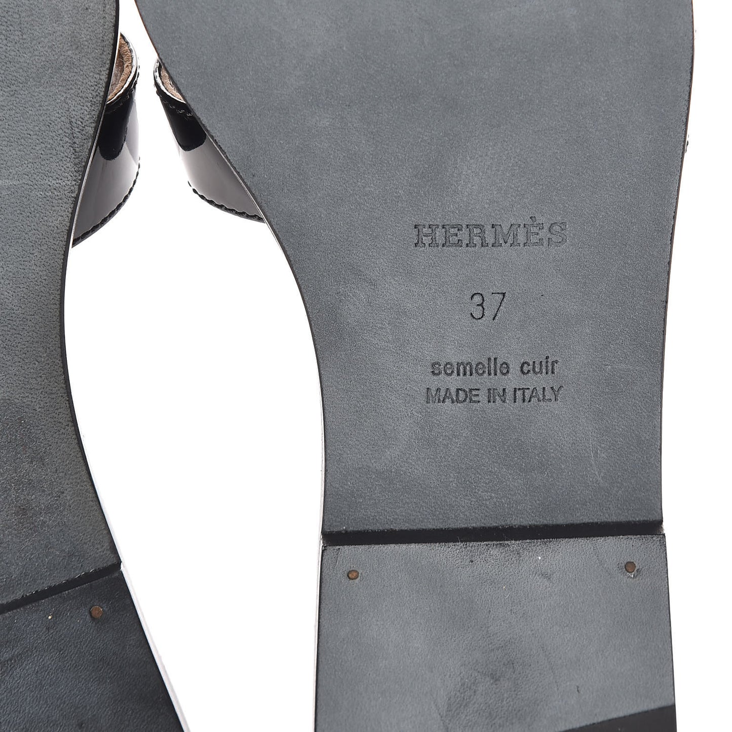 Patent Oran Sandals 37 Black