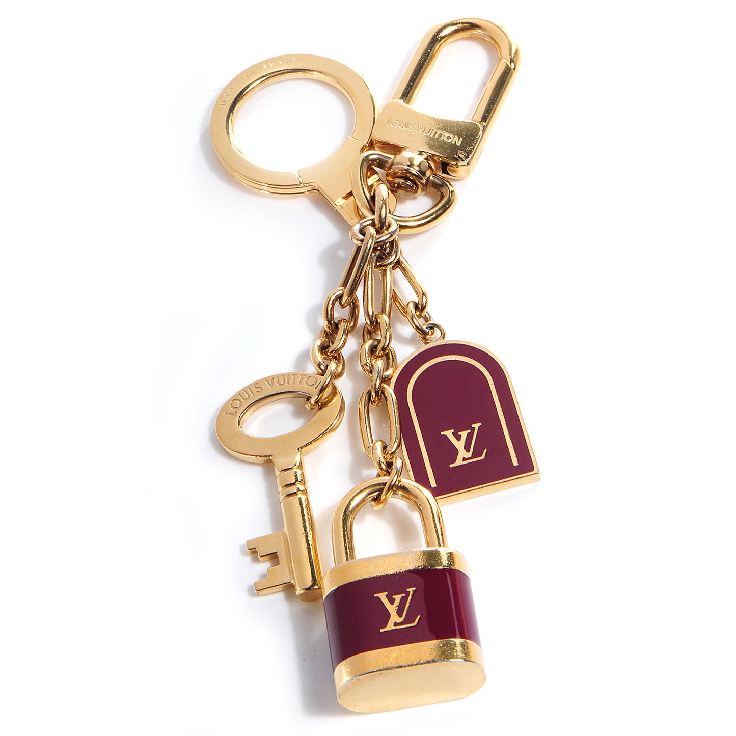 PTE Cles Cadenas Key Holder Violet