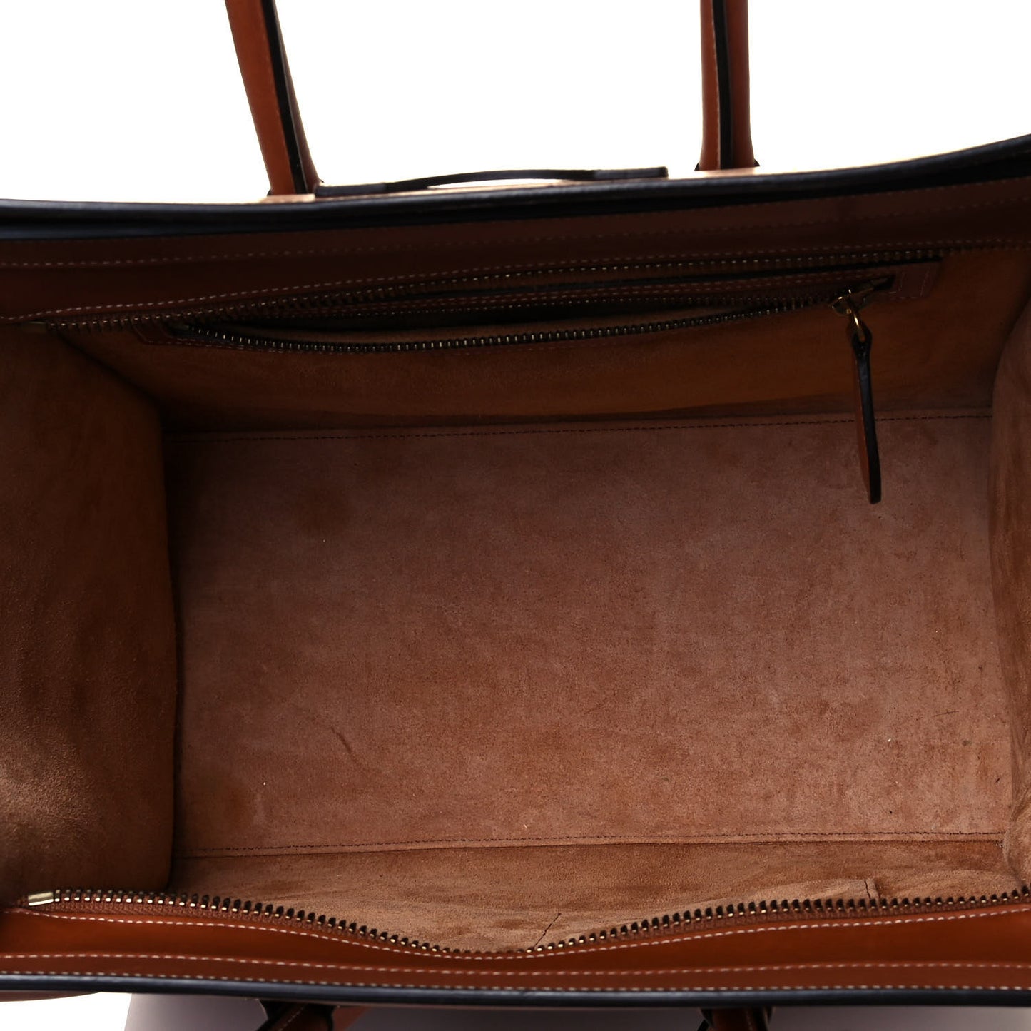 Natural Calfskin Mini Luggage Tan