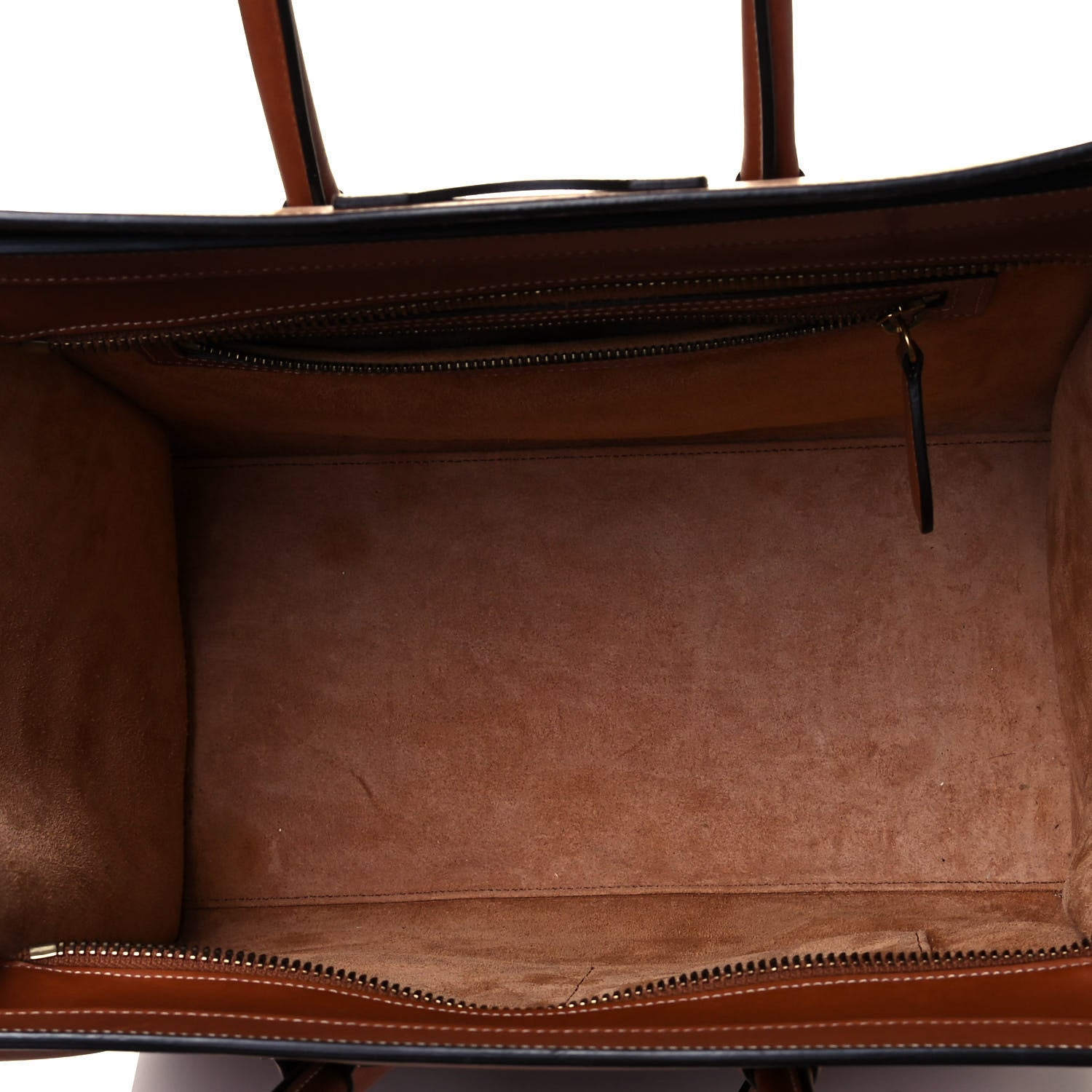 Celine Natural Calfskin Mini Luggage Tan 5 of 15