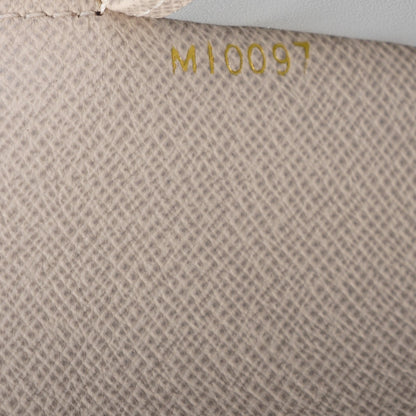 Louis Vuitton Monogram Dentelle Sarah Wallet Silver 7 of 7