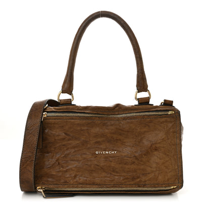 Givenchy Tumbled Sheepskin Medium Pandora Charcoal 1 of 14