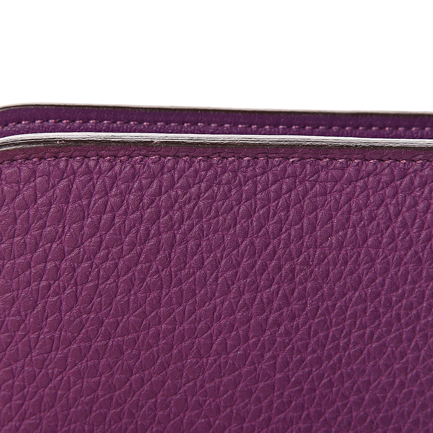 Hermes Togo Dogon Duo Wallet Ultraviolet 10 of 18