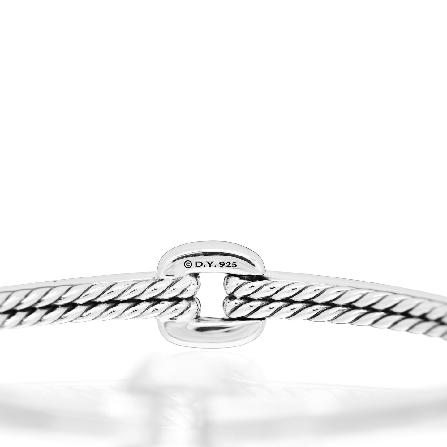 Sterling Silver Thoroughbred Center Link Bracelet