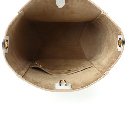 Celine Soft Grained Calfskin Small Sangle Bucket Bag White 5 of 15
