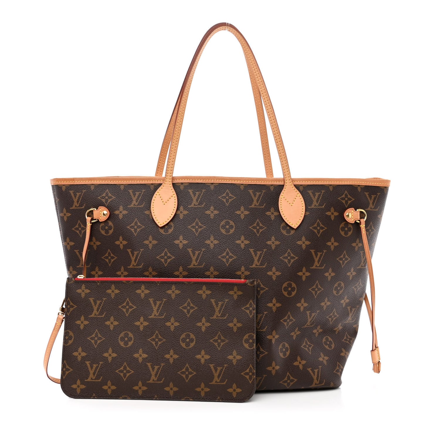 Monogram Neo Neverfull MM Cherry
