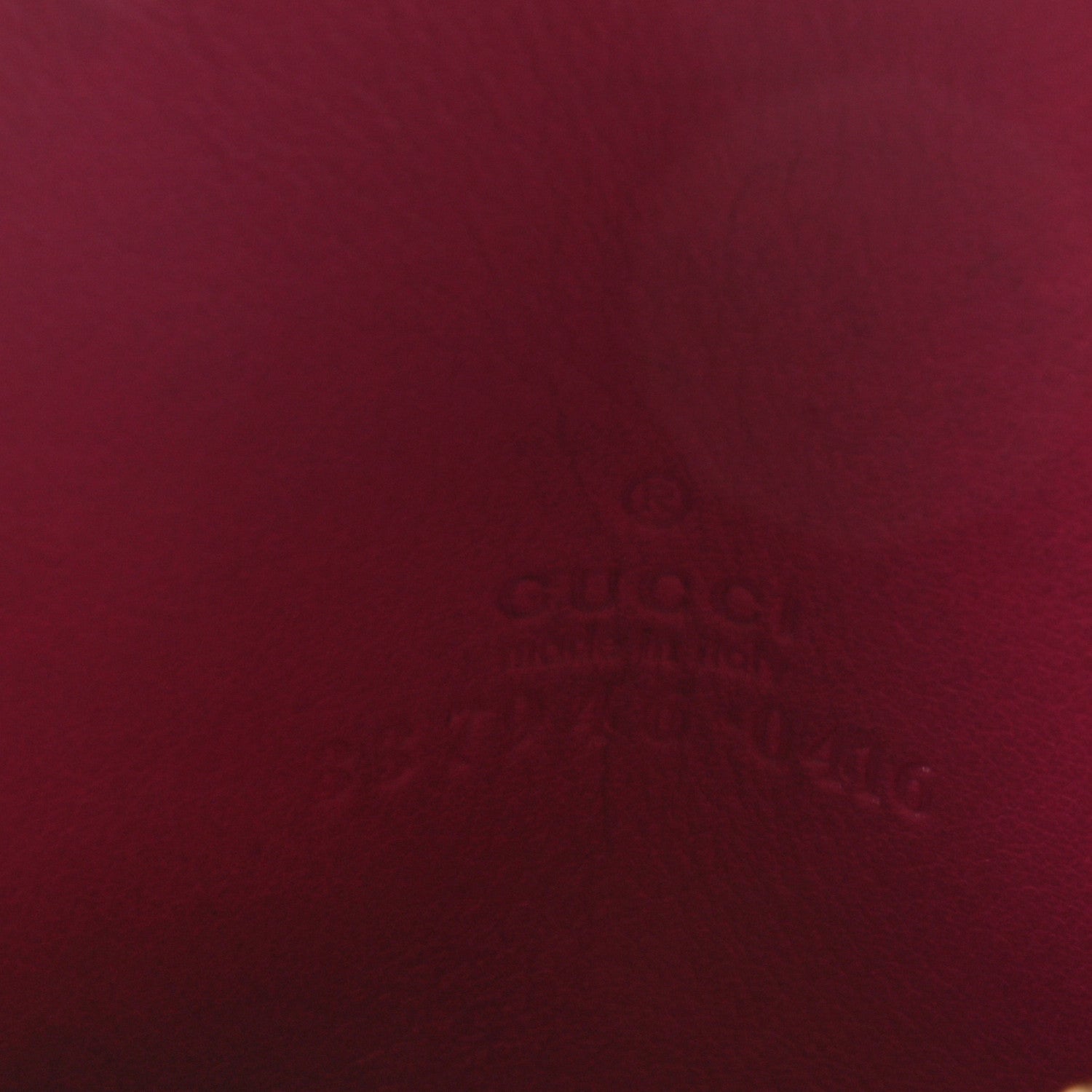 Gucci Patent Soho Round Coin Purse Bright Bougainvillea 6 of 7