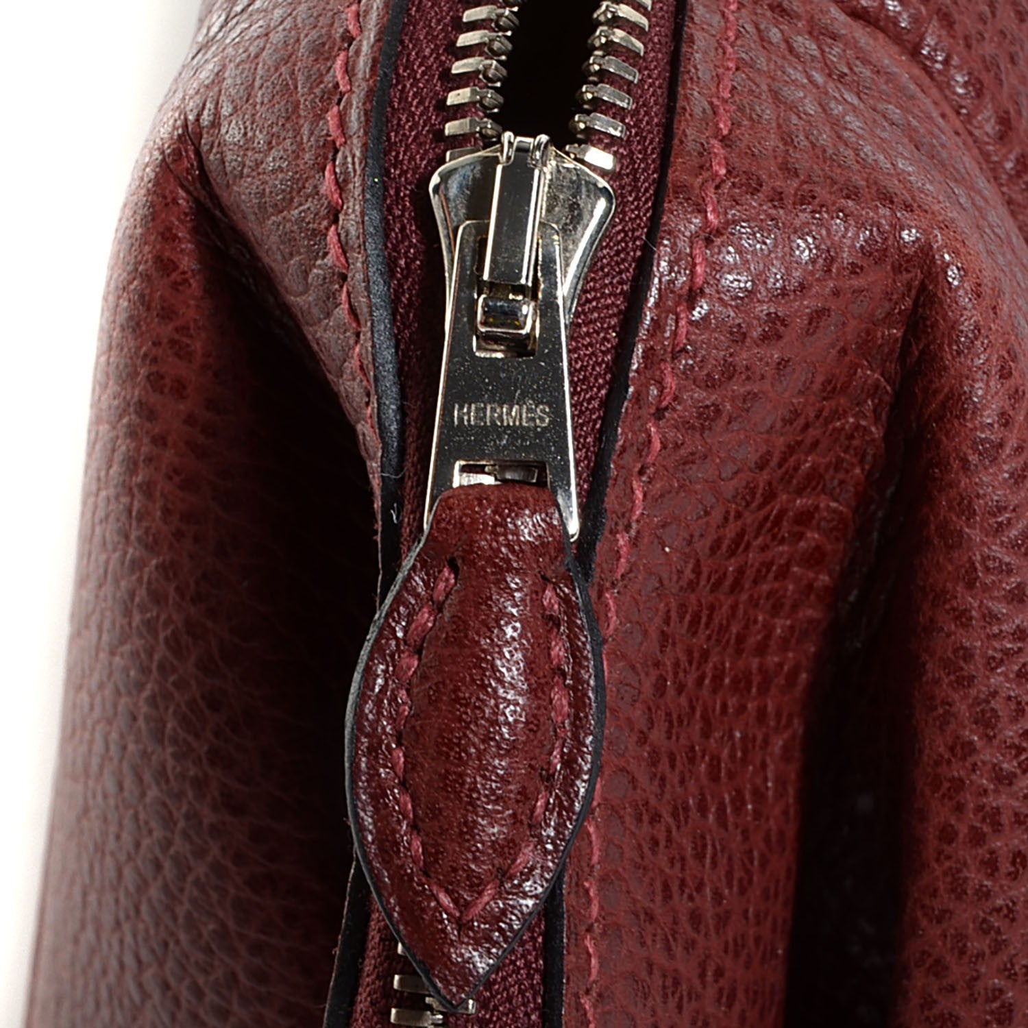 Hermes Vache Liegee Paris Bombay 27 Rouge H 9 of 16
