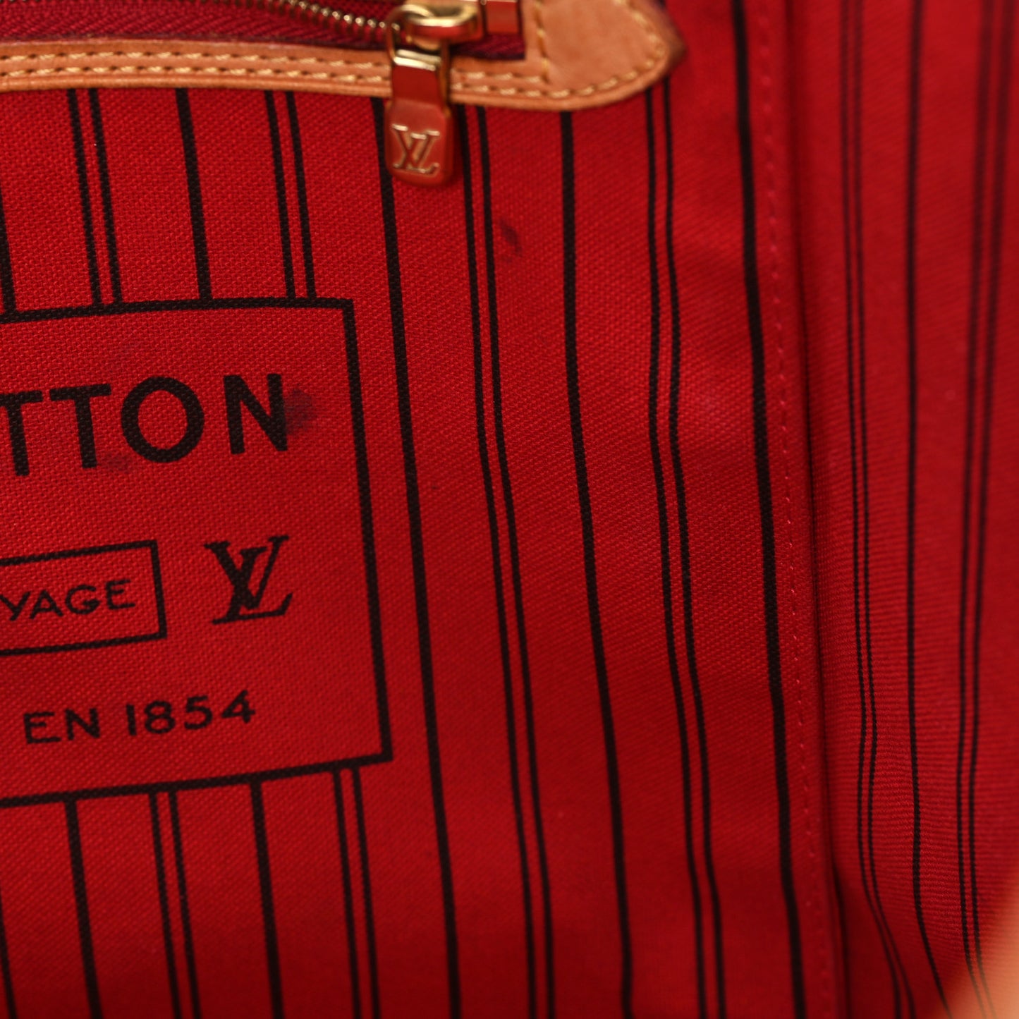 Monogram Neo Neverfull MM Cherry