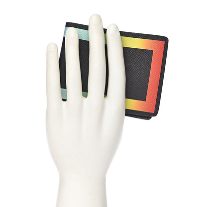 Louis Vuitton Taiga Rainbow Slender Wallet Black 2 of 7