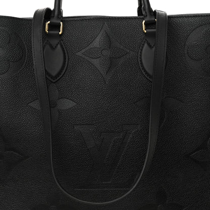 Louis Vuitton Empreinte Monogram Giant Onthego GM Black 7 of 11