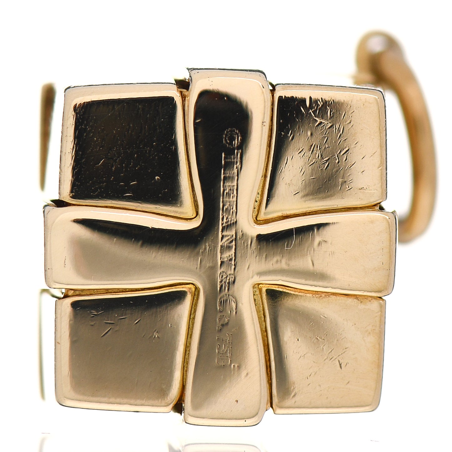 18K Yellow Gold Present Charm