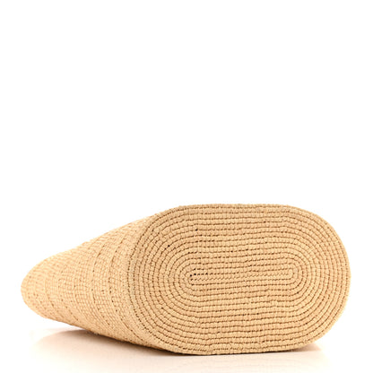 Celine Raffia Calfskin Triomphe Teen Panier Pink 5 of 13