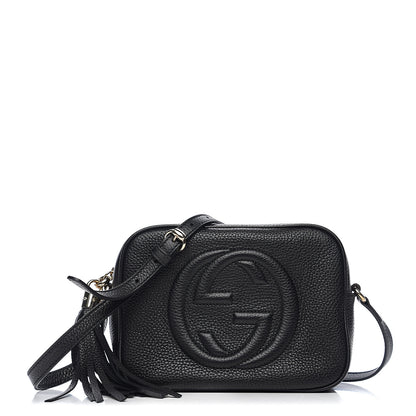 Gucci Pebbled Calfskin Small Soho Disco Bag Black 1 of 9