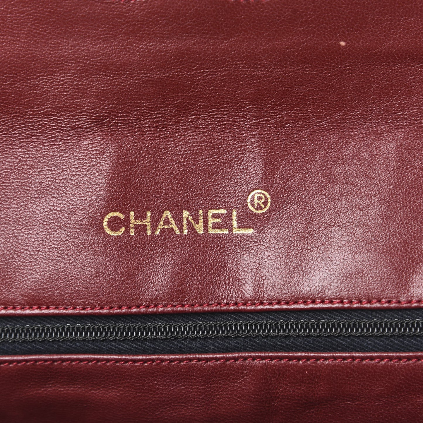 Lambskin Quilted Medium Single Flap Black