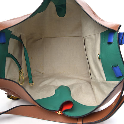 Loewe Calfskin Stars Hammock Shoulder Bag Tan 5 of 11
