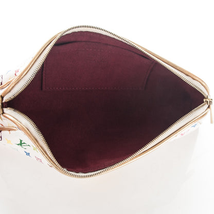 Louis Vuitton Monogram Multicolor Kate Clutch White 8 of 8