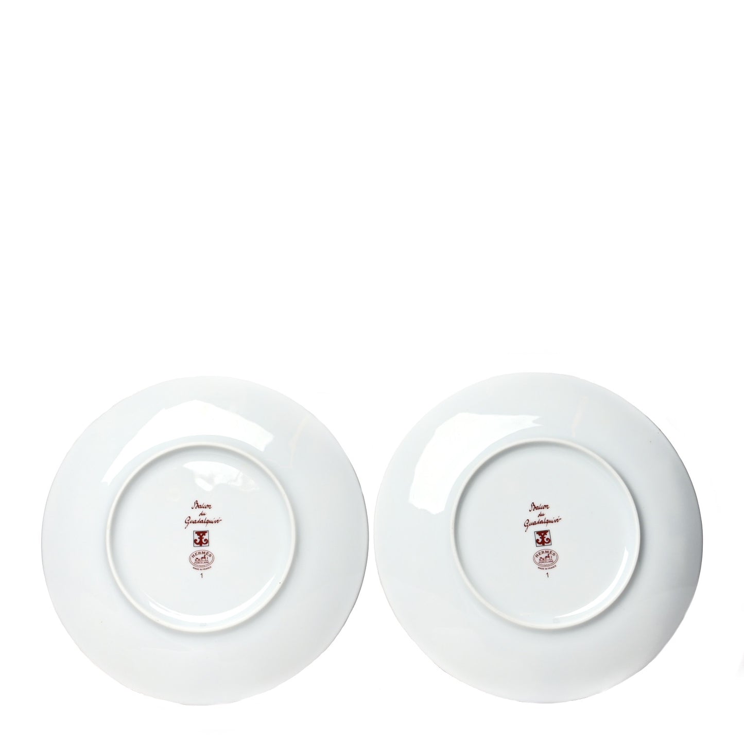 Porcelain Balcon du Guadalquivir Plate Set of 2