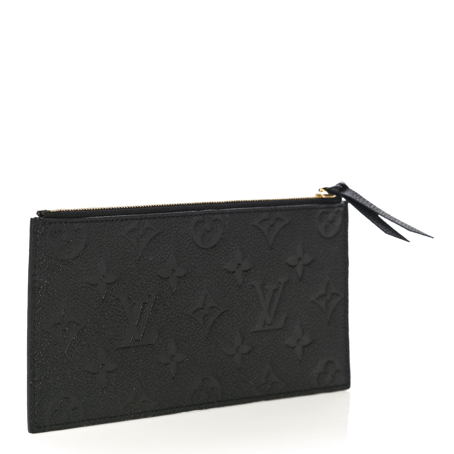 Louis Vuitton Empreinte Felicie Chain Wallet Zippered Insert Black 3 of 9