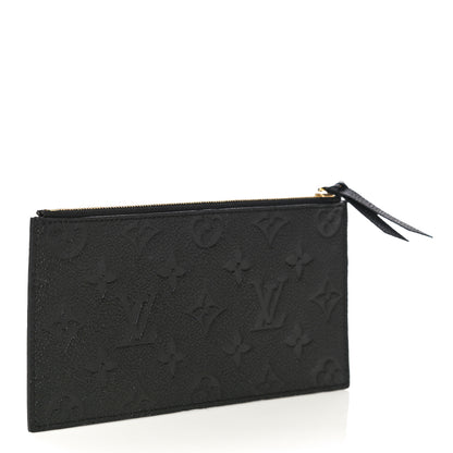 Louis Vuitton Empreinte Felicie Chain Wallet Zippered Insert Black 3 of 9