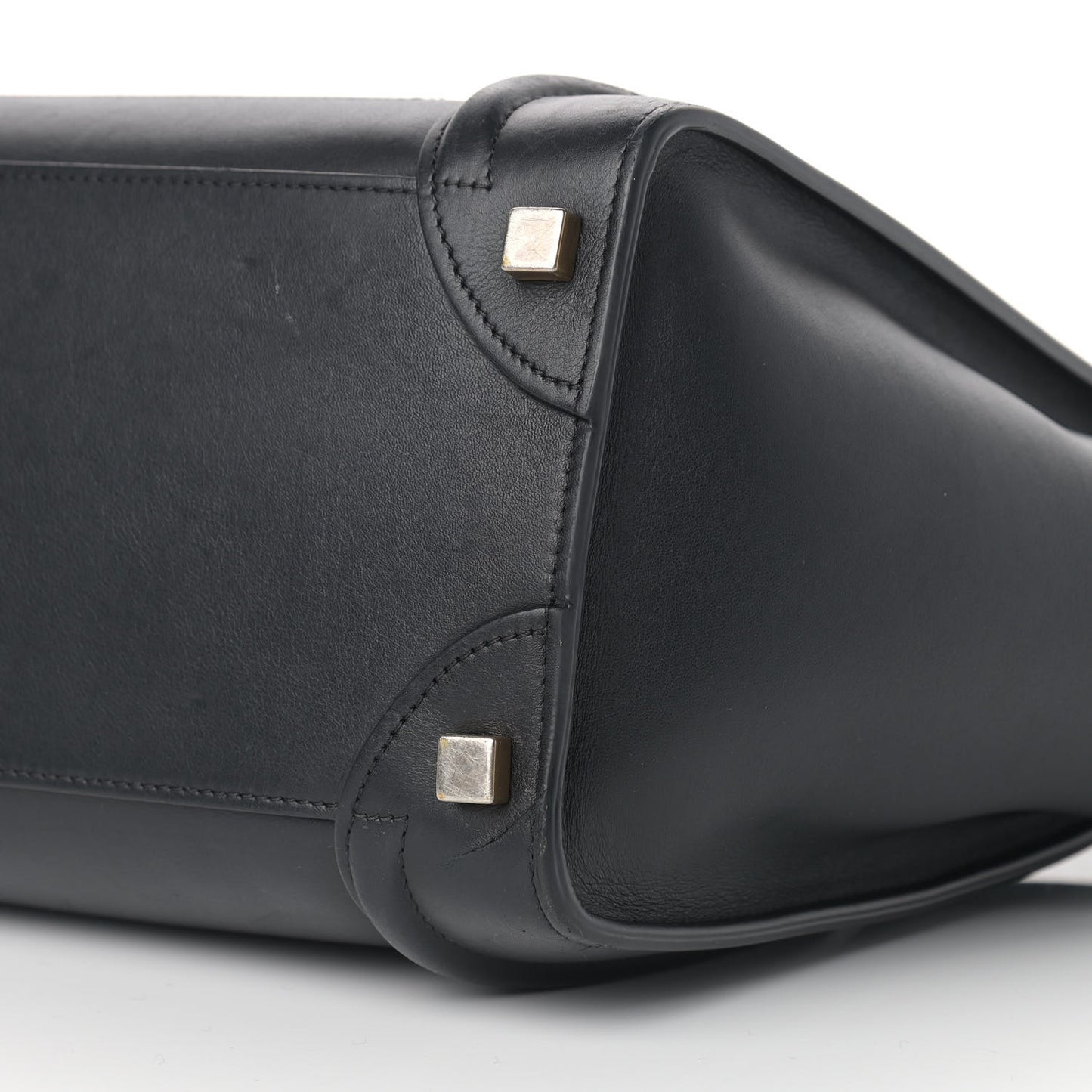 Smooth Calfskin Micro Luggage Black