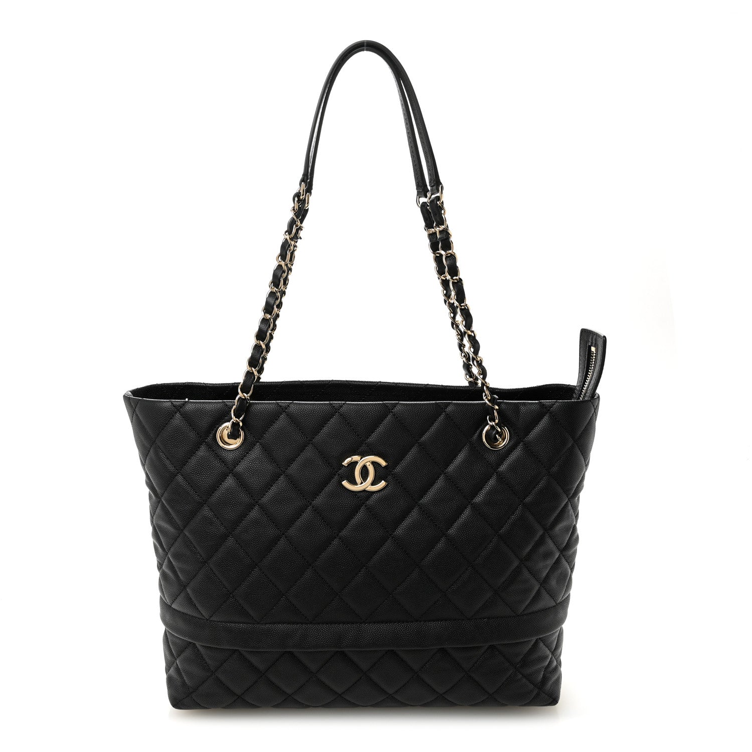 Chanel Caviar Quilted Rolled Up Tote Black 1 of 11