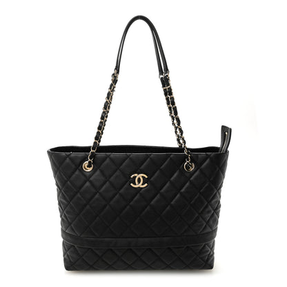 Chanel Caviar Quilted Rolled Up Tote Black 1 of 11