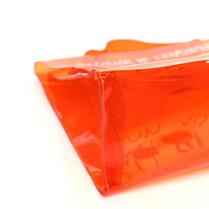 Hermes Vinyl Souvenir De L'Exposition Kelly Orange 8 of 9