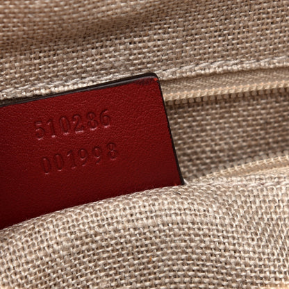 Gucci Soft Microguccissima Medium Crossbody Bag Rosso 9 of 11