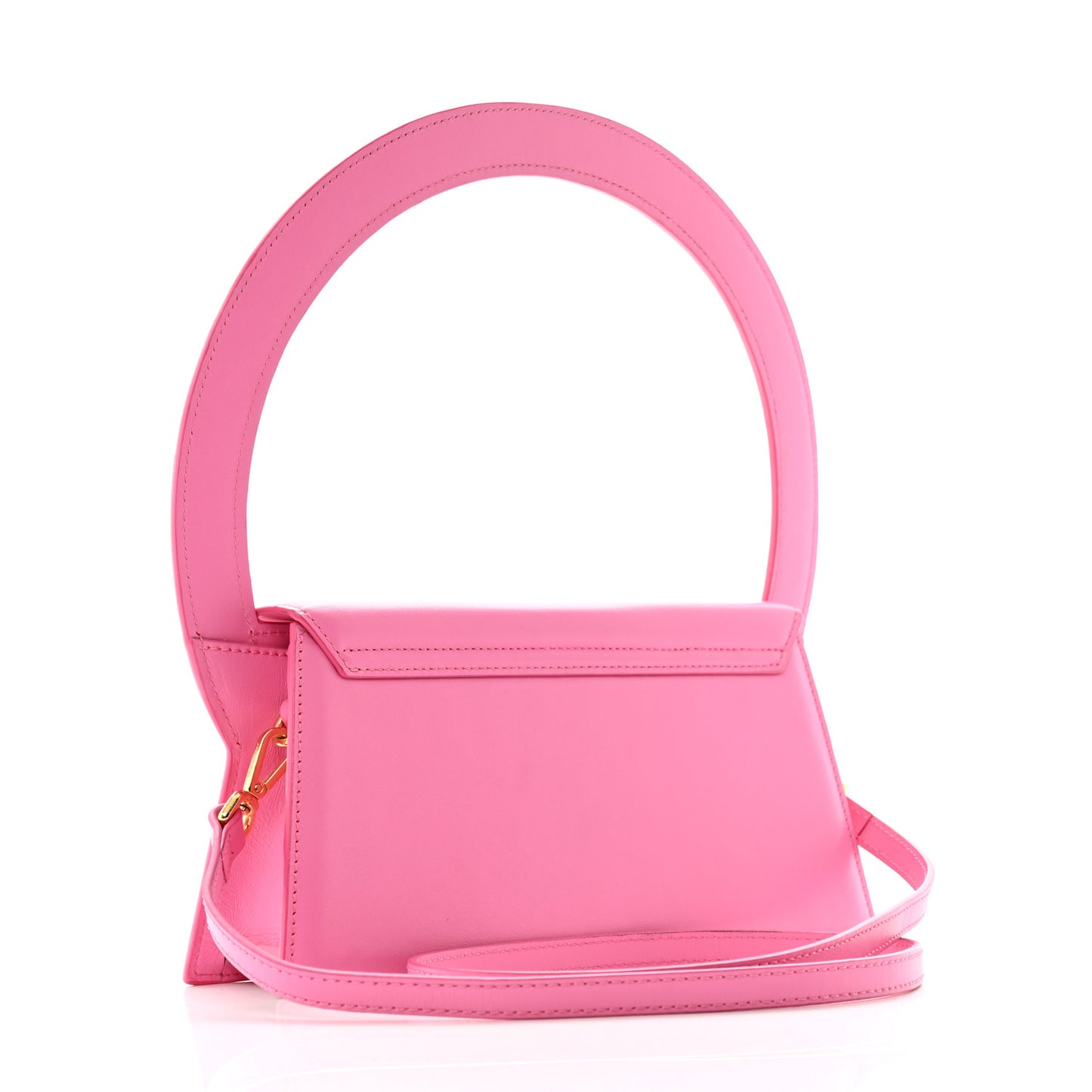 Smooth Calfskin Le Sac Rond Pink