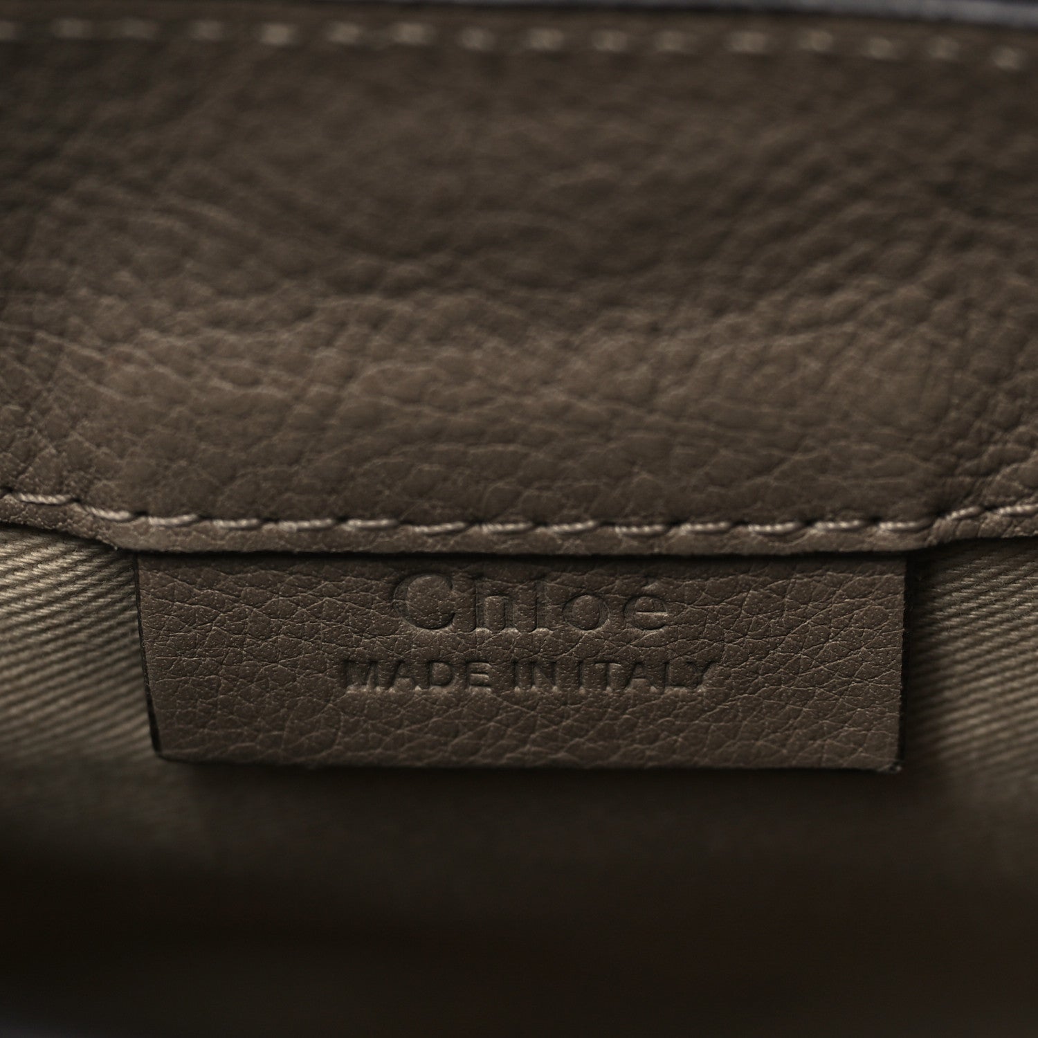 Chloe Suede Calfskin Mini Faye Backpack Motty Grey 6 of 10