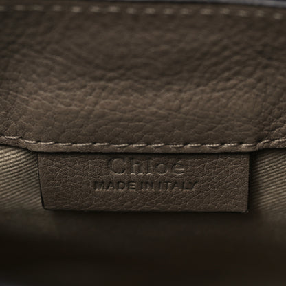 Chloe Suede Calfskin Mini Faye Backpack Motty Grey 6 of 10