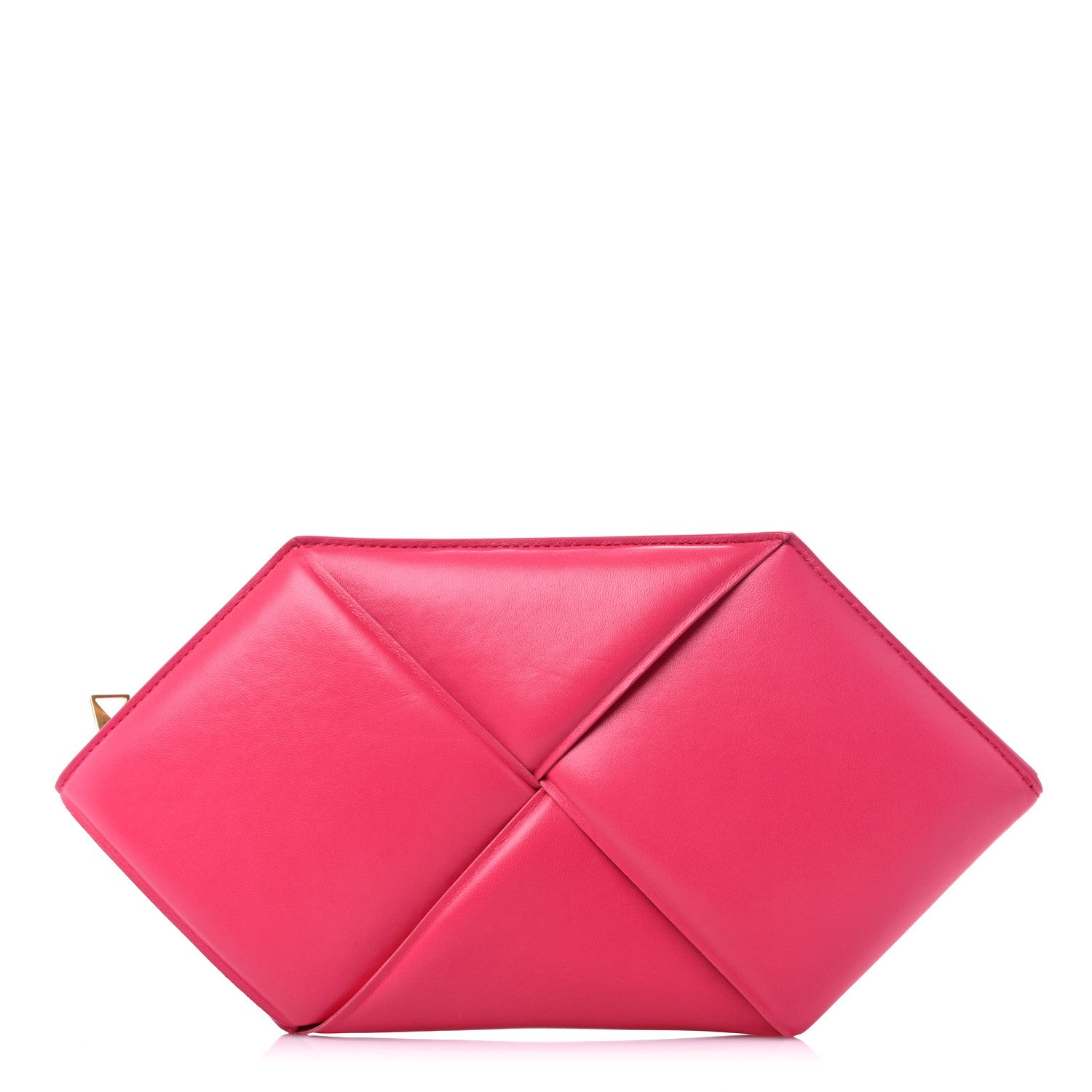 Bottega Veneta Nappa Maxi Intrecciato Hexagon Clutch Lollipop 1 of 8