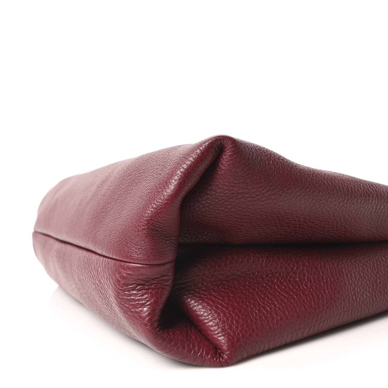 Gucci Grained Calfskin Softbit Maxi Shoulder Bag Rosso Ancora Red 10 of 10