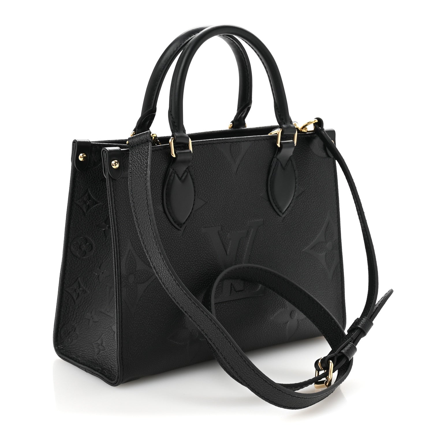 Louis Vuitton Empreinte Monogram Giant Onthego PM Black 3 of 10