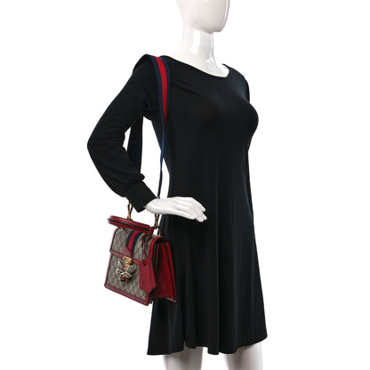 Gucci GG Supreme Monogram Small Queen Margaret Top Handle Bag Red 2 of 9