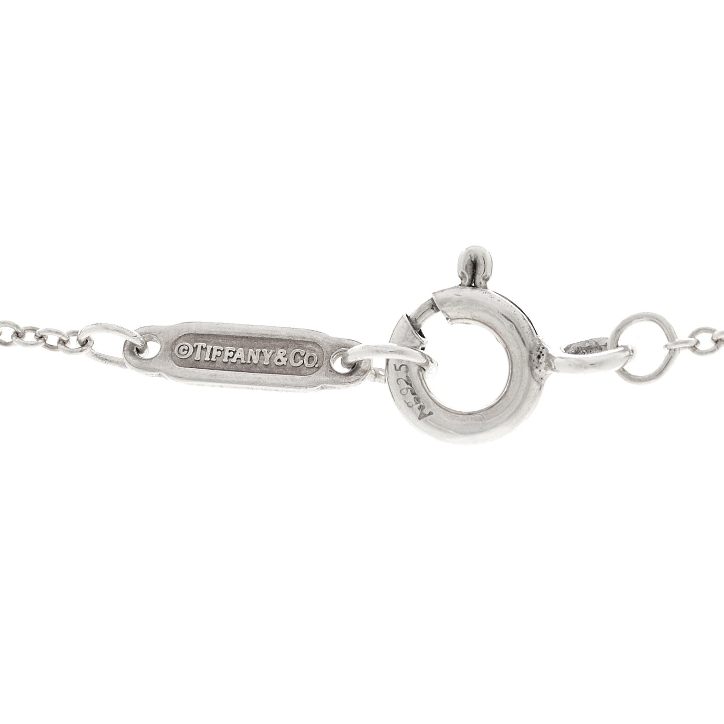 Sterling Silver Small Return To Tiffany Heart Pendant Necklace