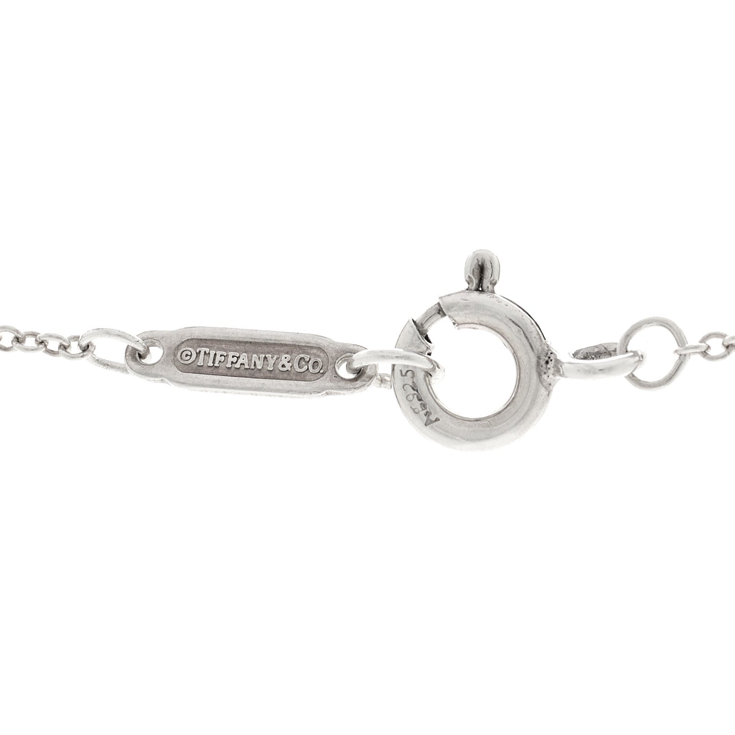 Tiffany Sterling Silver Small Return To Tiffany Heart Pendant Necklace 5 of 6