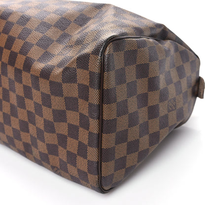 Louis Vuitton Damier Ebene Speedy 30 9 of 9