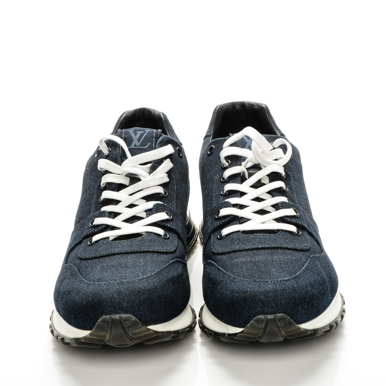 Louis Vuitton Denim Run Away Sneakers 12 Marine 2 of 7