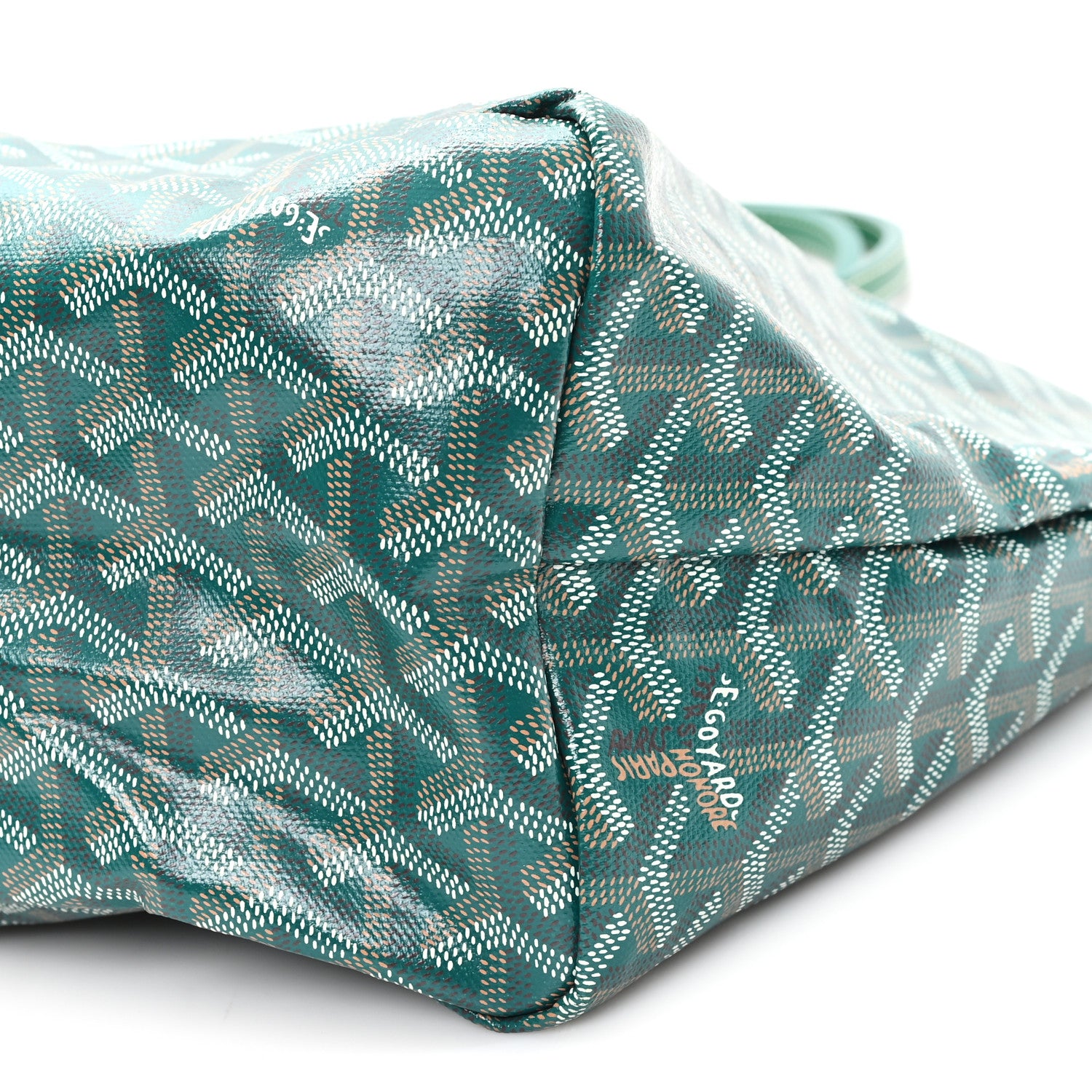 Goyard Goyardine Saint Louis PM Green 11 of 12