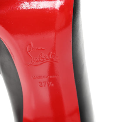 Christian Louboutin Calfskin So Kate Booty 100 Ankle Boots 37.5 Black 7 of 9