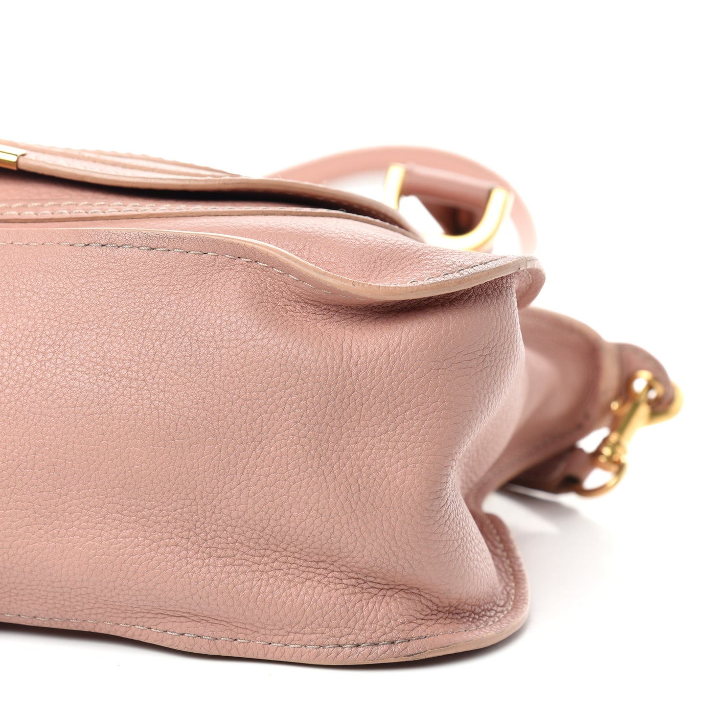 Calfskin Medium Marcie Satchel Anemone Pink