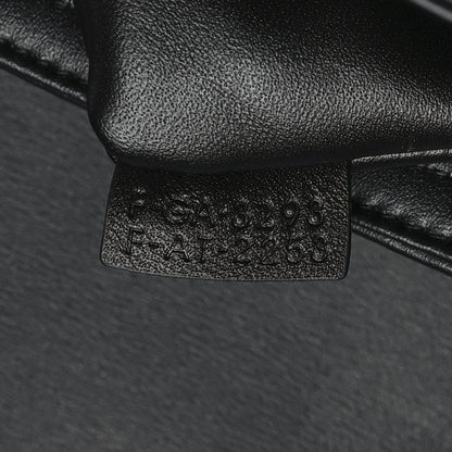 Celine Shiny Calfskin Medium Triomphe Black 6 of 10